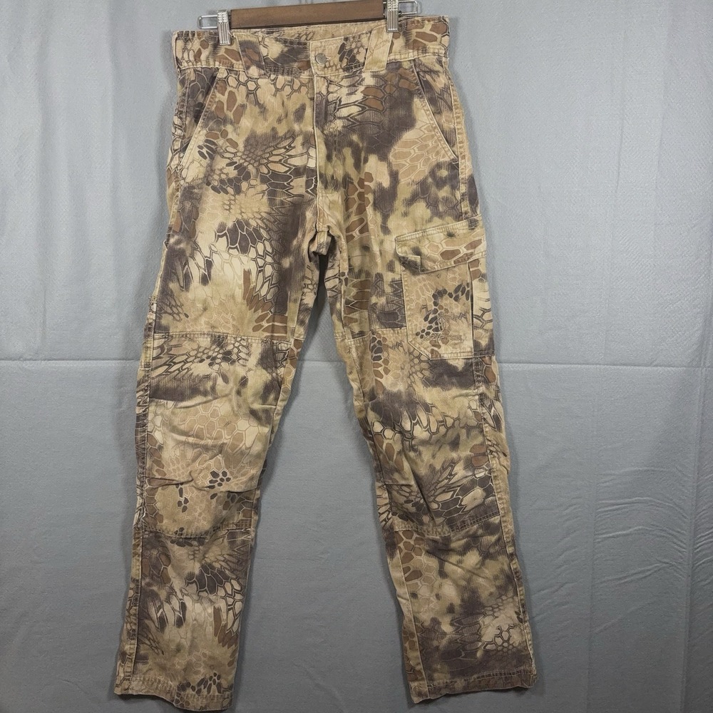 Kryptek Mandrake Camo Pants Mens Sz M (32x33) Brown Hunting Outdoor Nature
